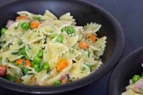 Creamy Farfalle Pasta Dish