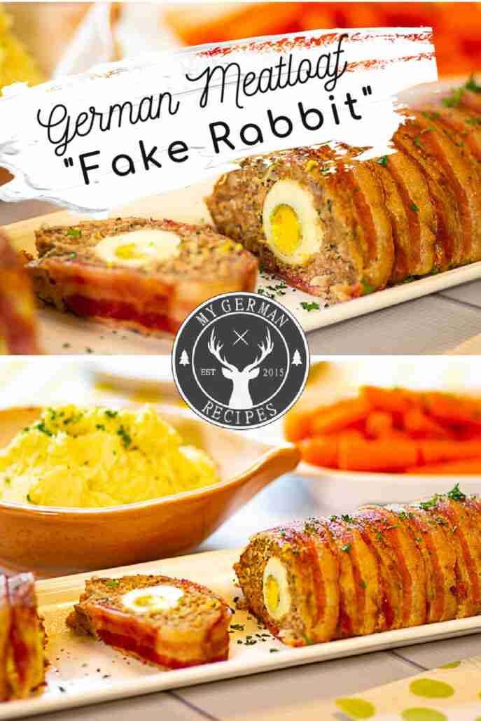 German Meatloaf "Falscher Hase" - fake rabbit