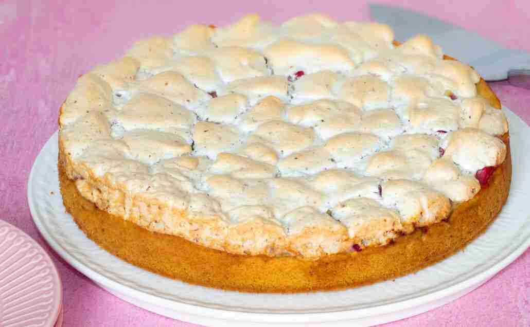 rhubarb cake