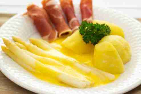 white asparagus recipe