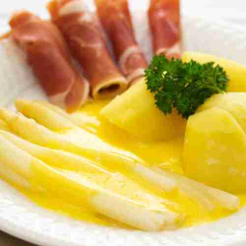 white asparagus recipe