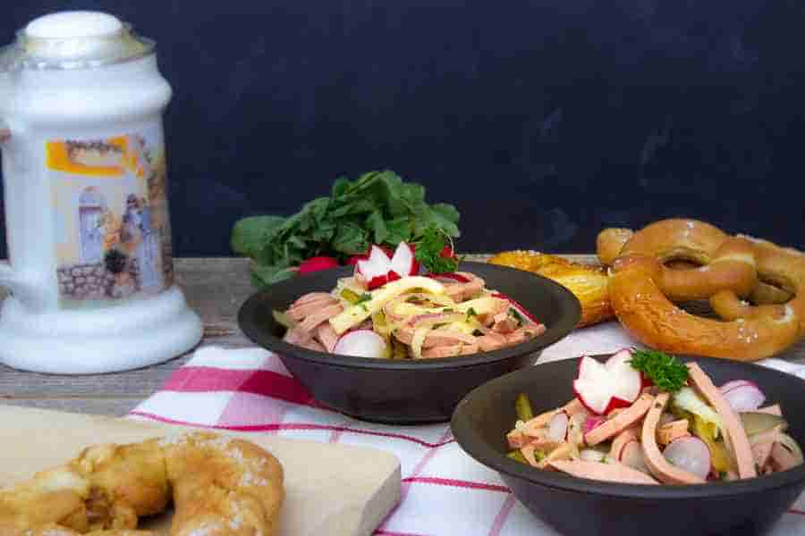 recipe for Bavarian Wurstsalad