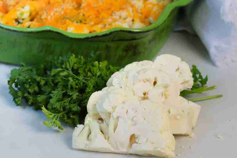 cauliflower and parsley
