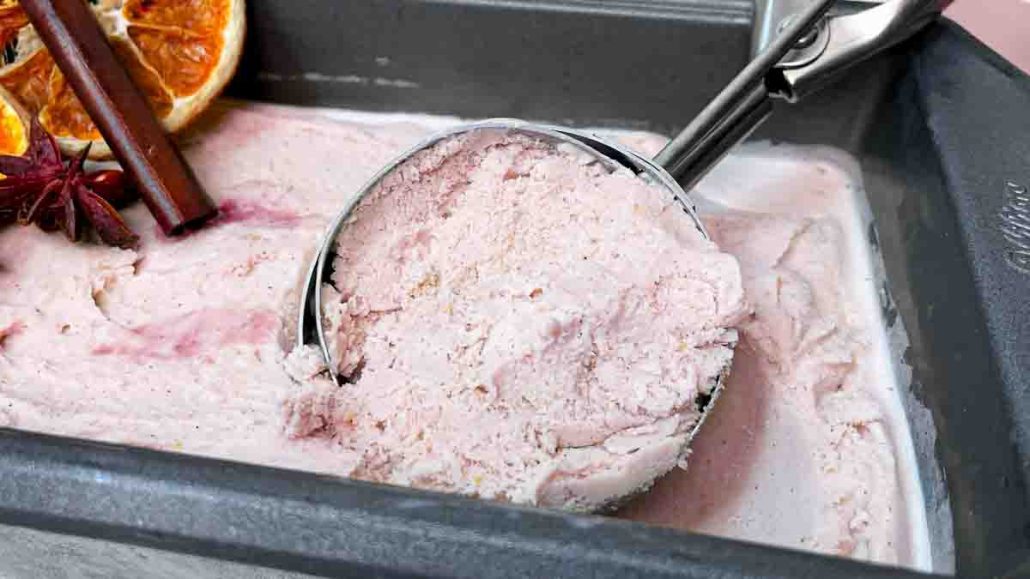 Glühwein Ice Cream Glühwein Eis Glow Wine