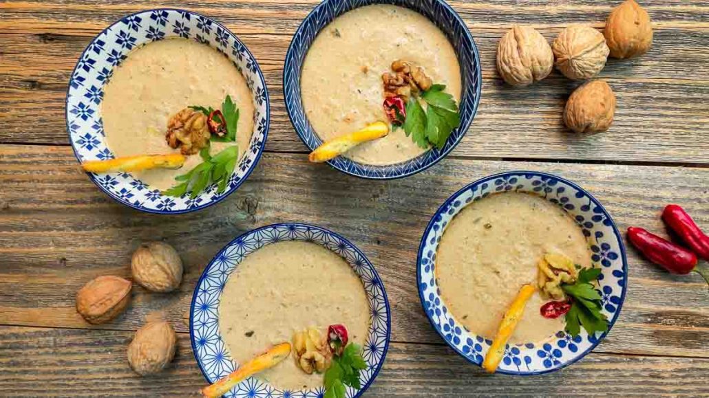 Walnut Soup bowls